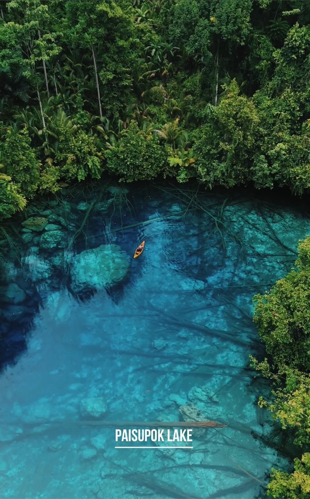 Danau Paisu Pok, Banggai Kepulauan